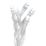 300 LED Indoor & Outdoor Ice White Icicle Christmas Lights