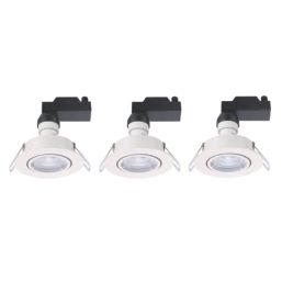 Sylvania Sylspot Tilt  LED Warm White Spotlights White 4.5W 345lm 3 Pack