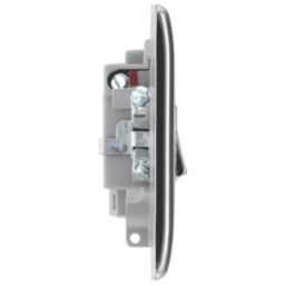 British General Nexus Metal 13A Switched Fused Spur  Polished Chrome