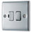 British General Nexus Metal 13A Switched Fused Spur  Polished Chrome