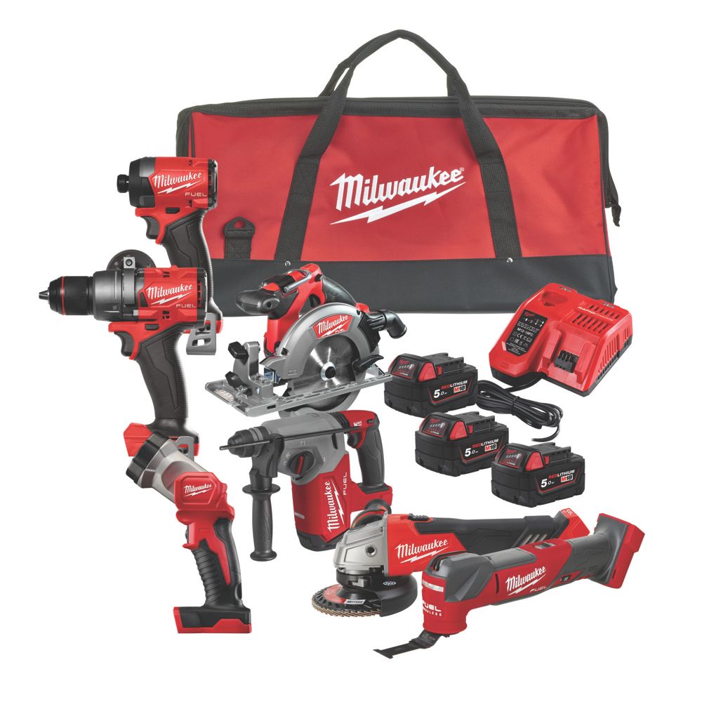 Milwaukee M18 FPP7A3 503B FUEL 18V 3 x 5.0Ah Li Ion RedLithium