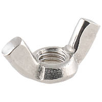 Easyfix A2 Stainless Steel Wing Nuts M8 10 Pack