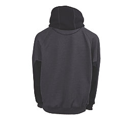 Apache Kingston Hooded Sweatshirt Grey/Black Large 25" Chest