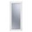 Crystal  Fully Glazed 1-Obscure Light Left-Handed White uPVC Back Door 2090mm x 890mm
