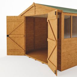 Rowlinson  5' x 12' (Nominal) Apex Shiplap T&G Timber Workshop