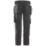 Snickers 6241 Stretch Trousers Black 33" W 32" L