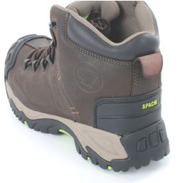 Apache Neptune Metal Free   Safety Boots Brown Size 7