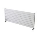 Ximax Oceanus 595mm x 1500mm 4935BTU White Horizontal Designer Radiator