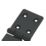 Smith & Locke Hasp & Staple Black Powder-Coated 152mm