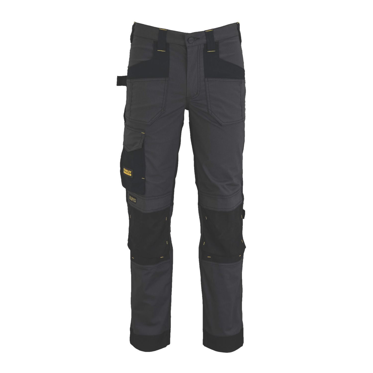Stanley FatMax Dawson Trouser Grey/Black 32" W 31" L (473VT)