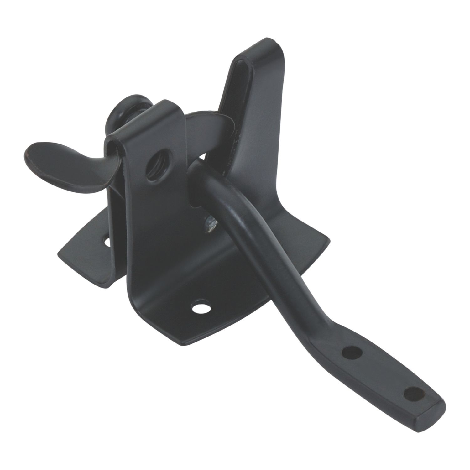 Smith & Locke Auto Gate Latch Black 50mm (473YE)