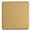 Varilight  1-Gang Blanking Plate Brushed Brass