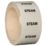 Essentials Steam Pipe Marking Tape White 33m x 50mm