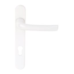 Mila ProLinea Type A Lever Door Handles Pair White
