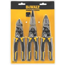 DEWALT  Compound Action Pliers Set 3 Pcs