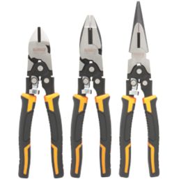 DeWalt  Compound Action Pliers Set 3 Pcs