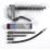 Hilka Pro-Craft Manual Grease Gun Set 6 Pieces