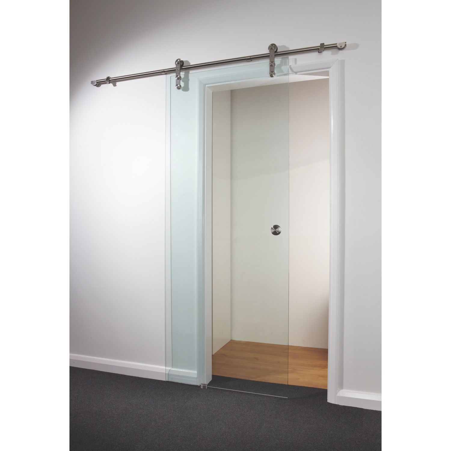 Spacepro Clear Internal Sliding Glass Door Kit 2080mm x 840mm (47464)