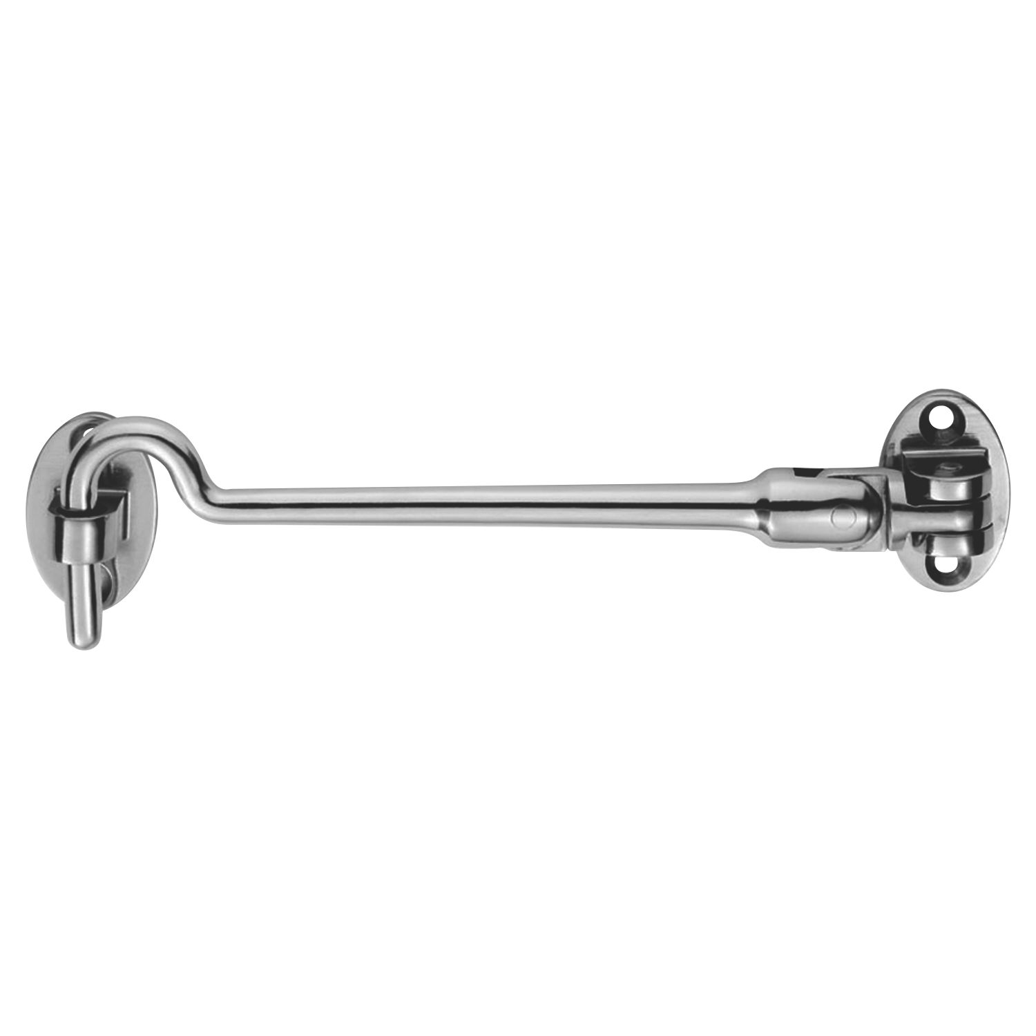 Eurospec Silent Pattern Cabin Hook Bright Stainless Steel 100mm (4747P)