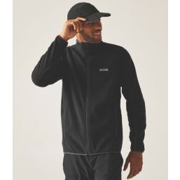 Regatta Hadfield Full Zip Fleece Black 2X Large 51.9" Chest