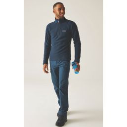 Regatta Kenger Half Zip Fleece Moonlight Denim Large 41.7" Chest