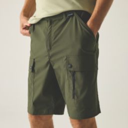 Regatta Arlery Stretch Shorts Dark Khaki 44" W