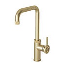 ETAL Caprise Industrial Style Kitchen Mixer Tap Brushed Brass