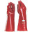 Site  PVC 16" Gauntlets Red Large