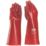 Site  PVC 16" Gauntlets Red Large