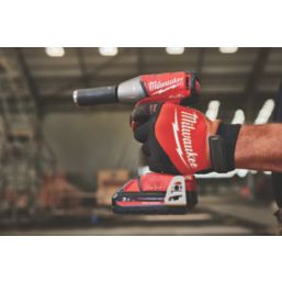 Milwaukee Hybrid Leather Gloves Black/Brown Medium