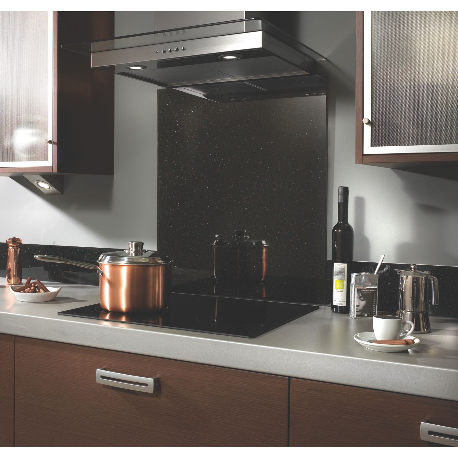 Splashback Galaxy Sparkle Self-Adhesive Splashback 600mm x 750mm x 6mm (474JJ)