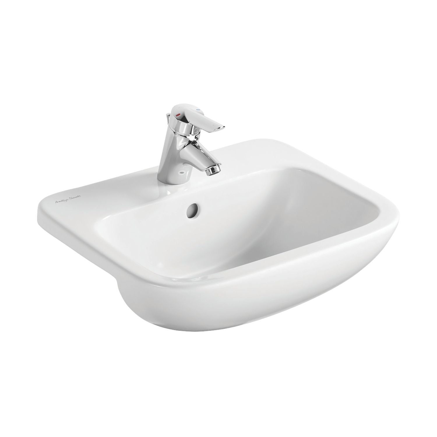 Armitage Shanks Profile 21 Semi-Countertop Washbasin 1 Tap Hole 500mm (474JY)