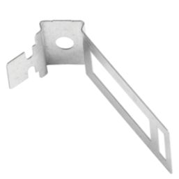 D-Line Pre-Galvanised Steel Safe-D Conduit Saddles 20mm Silver 100 Pack