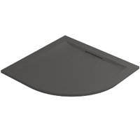 Mira Flight Level Quadrant Shower Tray Slate Grey 1000 x 1000 x 25mm