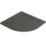 Mira Flight Level Quadrant Shower Tray Slate Grey 1000mm x 1000mm x 25mm