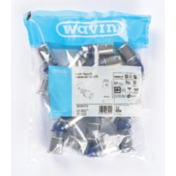 Wavin Tigris  Multi-Layer Composite Press-Fit Equal 45° Elbows 25mm 10 Pack