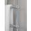 Towelrads 1600mm x 500mm 972BTU Chrome Flat Designer Towel Radiator