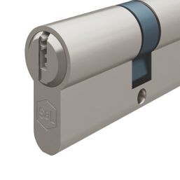 Smith & Locke  6-Pin Double Cylinder Lock 40-50 (90mm) Satin Nickel