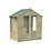 Forest Oakley 6' x 4' (Nominal) Apex Timber Summerhouse with Base & Assembly