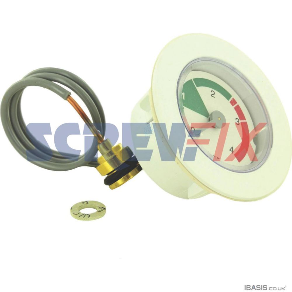 Baxi 720776601 Pressure Gauge Screwfix