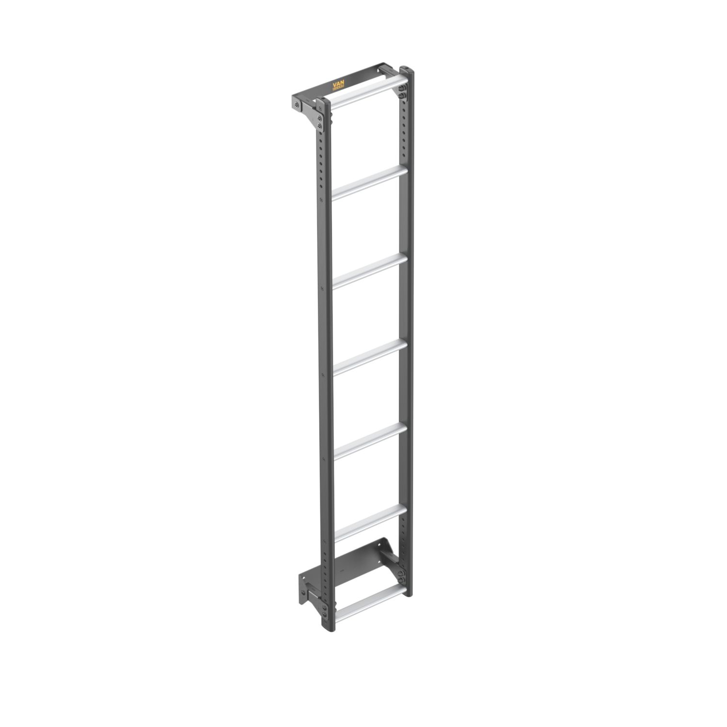 Van Guard VGL7-03 Ford Transit 2014 on 7-Treads ULTI Rear Door Ladder for H3 1860mm (474VH)