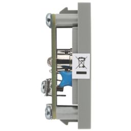 British General  Modular Isolated Coaxial TV / FM Socket Grey