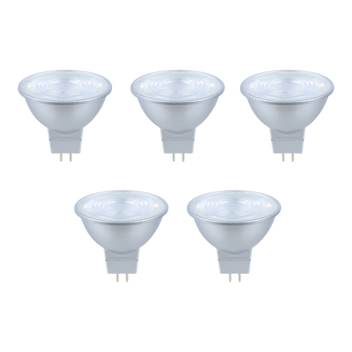 Essentials GU5.3 MR16 LED Light Bulb 345lm 35W 5 Pack (474YY)