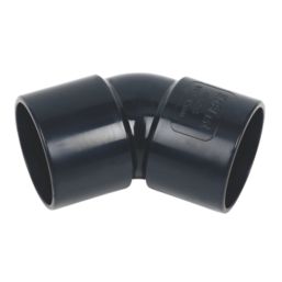 FloPlast Solvent Weld Bends 135° Black 32mm 5 Pack