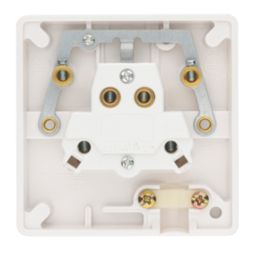 Crabtree Capital 20A 1-Gang DP Fridge Freezer Switch White