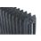 Arroll 760mm x 834mm 4913BTU Black Cast Iron 3 Column Radiator