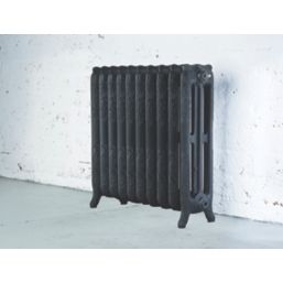 Arroll 760mm x 834mm 4913BTU Black Cast Iron 3 Column Radiator