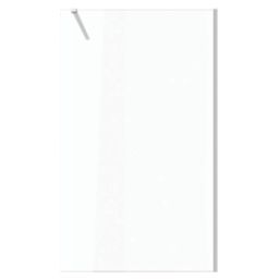Palermo  Semi-Framed Showerwall Glass Chrome 500mm x 1950mm