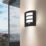 Eglo City Outdoor Wall Light With PIR Sensor Black