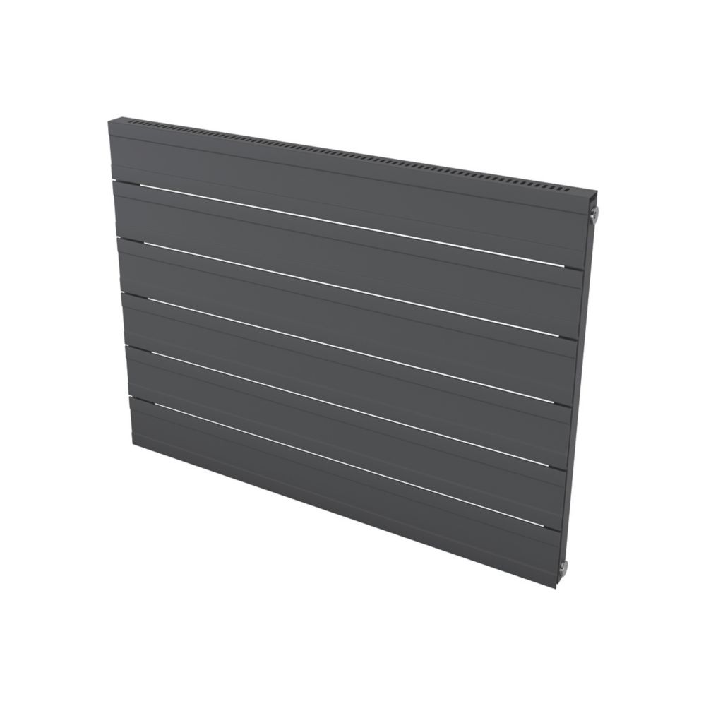 Ximax 603mm x 800mm 1532BTU Anthracite Horizontal Designer Radiator